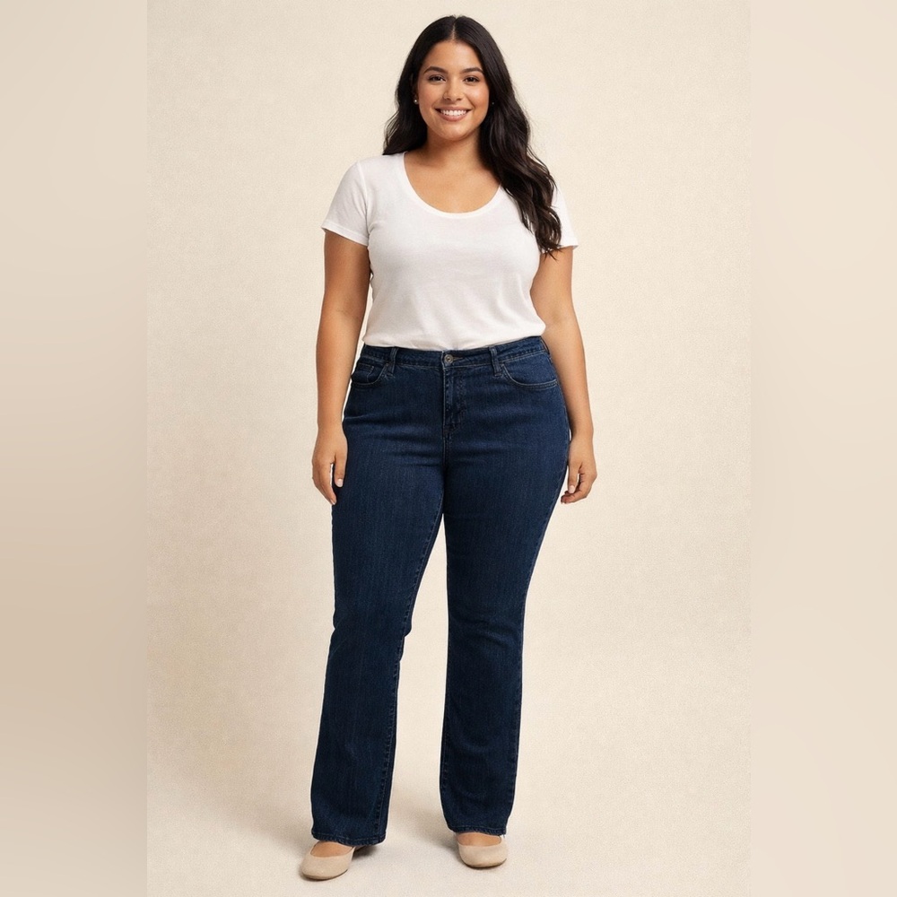 Old Navy Flirt Jeans – Women’s Size 14 – Dark Wash – Bootcut